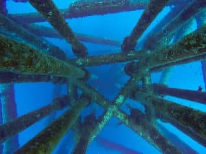 Unterwasser Struktur