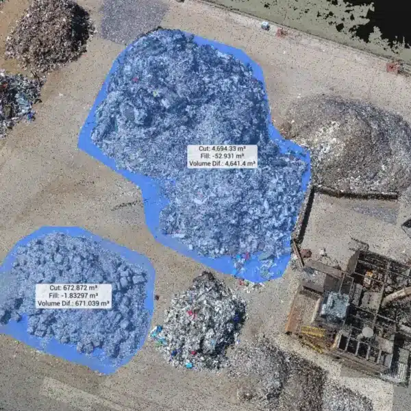 Stahlwerk-Inspektion mit Drohnentechnologie 31 Vermessung aus der Luft per Drohne